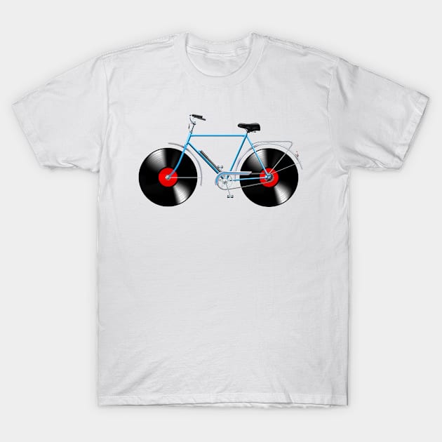 Simphony bike T-Shirt by dardanii